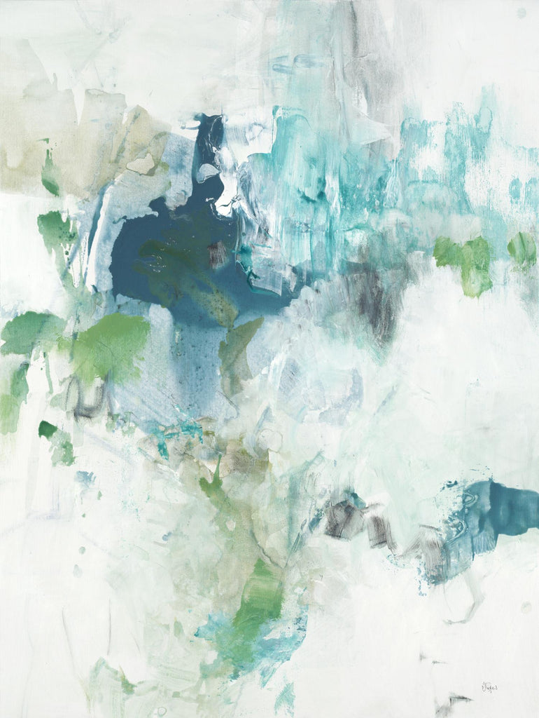 Splash II by Lisa Ridgers on GIANT ART - blue abstract