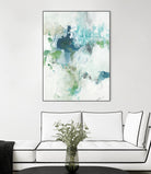 Splash II by Lisa Ridgers on GIANT ART - blue abstract