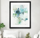 Splash II by Lisa Ridgers on GIANT ART - blue abstract