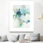 Splash II by Lisa Ridgers on GIANT ART - blue abstract
