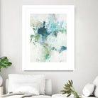 Splash II by Lisa Ridgers on GIANT ART - blue abstract