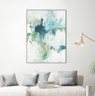 Splash II by Lisa Ridgers on GIANT ART - blue abstract