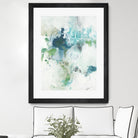 Splash II by Lisa Ridgers on GIANT ART - blue abstract