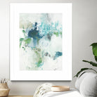 Splash II by Lisa Ridgers on GIANT ART - blue abstract