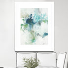 Splash II by Lisa Ridgers on GIANT ART - blue abstract