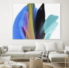 Infusion by Linda Stelling on GIANT ART - blues fluid abstracts