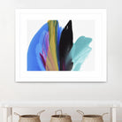 Infusion by Linda Stelling on GIANT ART - blues fluid abstracts