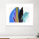 Infusion by Linda Stelling on GIANT ART - blues fluid abstracts