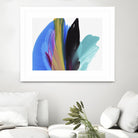 Infusion by Linda Stelling on GIANT ART - blues fluid abstracts