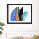 Infusion by Linda Stelling on GIANT ART - blues fluid abstracts