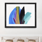 Infusion by Linda Stelling on GIANT ART - blues fluid abstracts