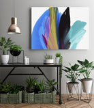 Infusion by Linda Stelling on GIANT ART - blues fluid abstracts