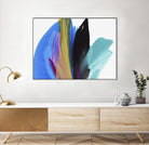 Infusion by Linda Stelling on GIANT ART - blues fluid abstracts