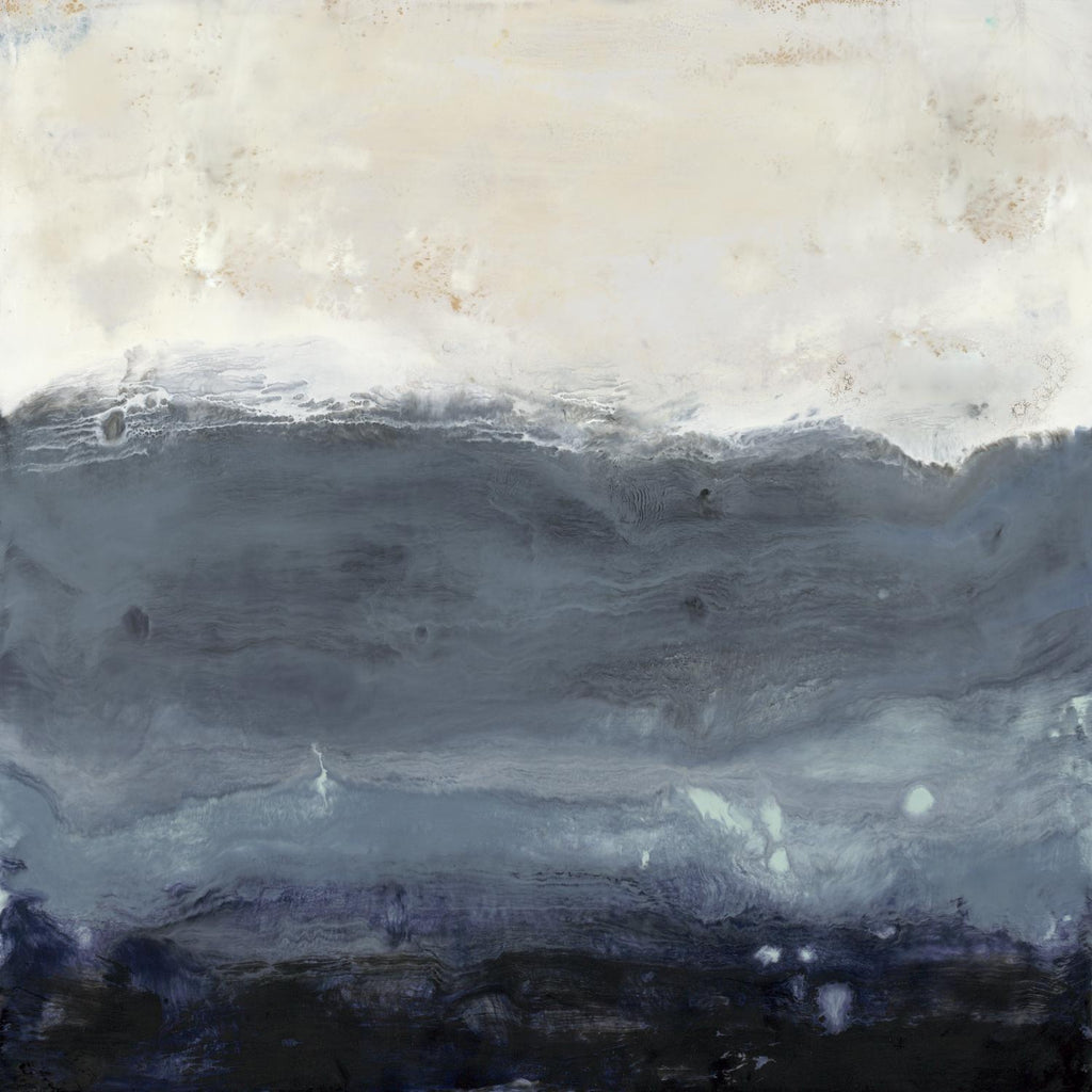 La tempête par Laura VanHorne sur GIANT ART - abstrait blanc