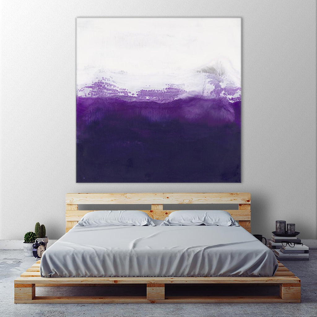 Purple by Laura VanHorne on GIANT ART - white abstract