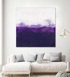Purple by Laura VanHorne on GIANT ART - white abstract