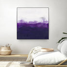 Purple by Laura VanHorne on GIANT ART - white abstract