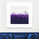 Purple by Laura VanHorne on GIANT ART - white abstract