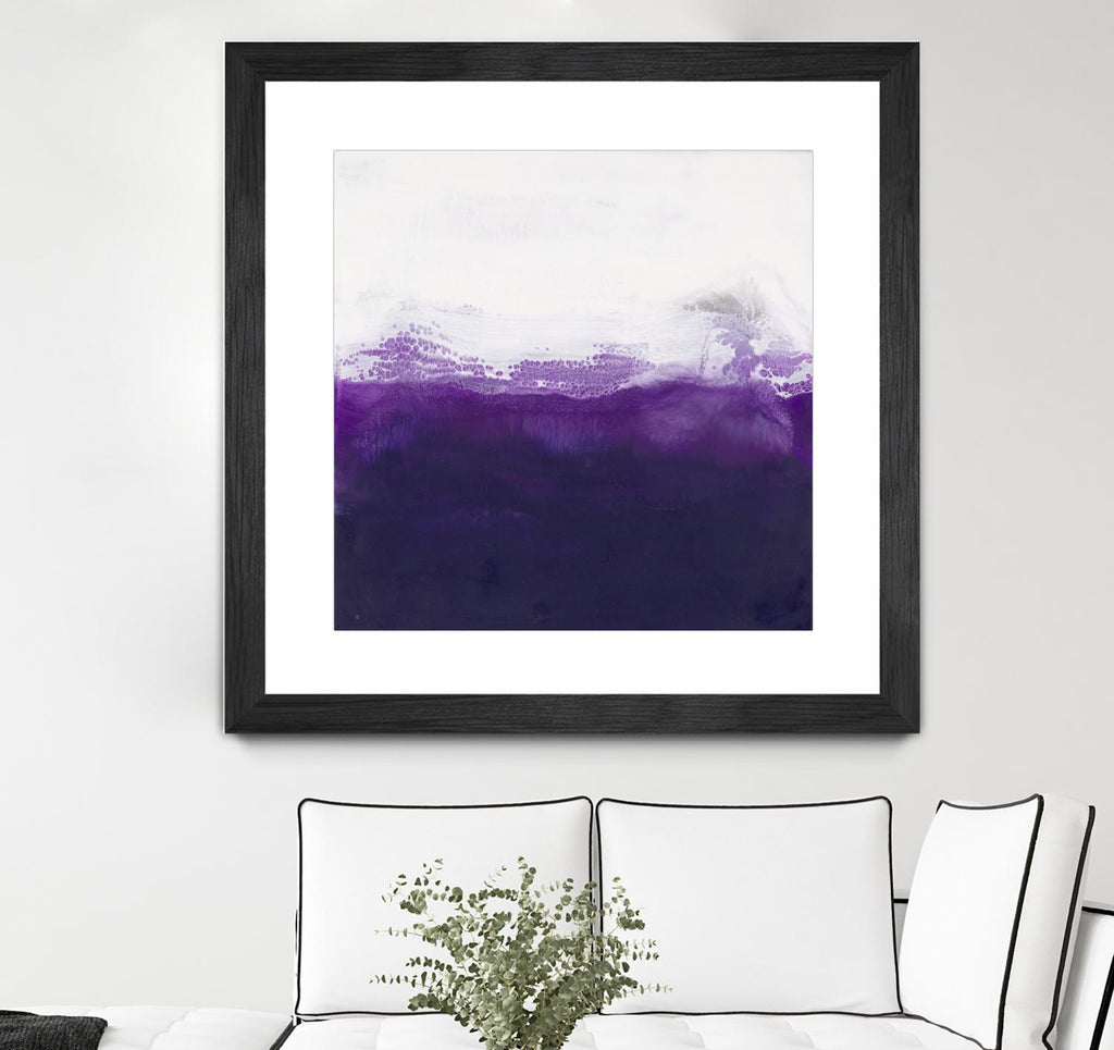 Purple by Laura VanHorne on GIANT ART - white abstract