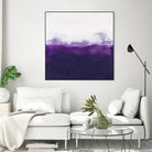 Purple by Laura VanHorne on GIANT ART - white abstract