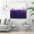Purple by Laura VanHorne on GIANT ART - white abstract