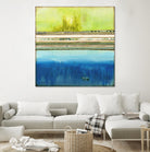The Sailor by Laura VanHorne on GIANT ART - green abstract
