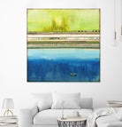 The Sailor by Laura VanHorne on GIANT ART - green abstract
