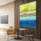 The Sailor by Laura VanHorne on GIANT ART - green abstract