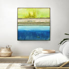 The Sailor by Laura VanHorne on GIANT ART - green abstract