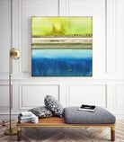 The Sailor by Laura VanHorne on GIANT ART - green abstract