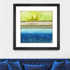 The Sailor by Laura VanHorne on GIANT ART - green abstract