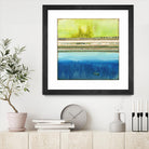 The Sailor by Laura VanHorne on GIANT ART - green abstract