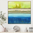 The Sailor by Laura VanHorne on GIANT ART - green abstract