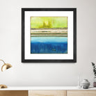 The Sailor by Laura VanHorne on GIANT ART - green abstract