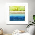 The Sailor by Laura VanHorne on GIANT ART - green abstract