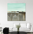 The Hood by Laura Van Horne on GIANT ART - blues abstracted landscapes