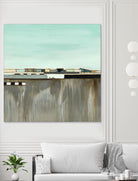 The Hood by Laura Van Horne on GIANT ART - blues abstracted landscapes