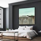 The Hood by Laura Van Horne on GIANT ART - blues abstracted landscapes