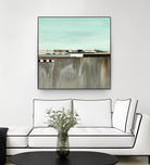 The Hood by Laura Van Horne on GIANT ART - blues abstracted landscapes