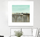 The Hood by Laura Van Horne on GIANT ART - blues abstracted landscapes