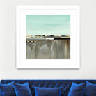 The Hood by Laura Van Horne on GIANT ART - blues abstracted landscapes