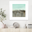 The Hood by Laura Van Horne on GIANT ART - blues abstracted landscapes