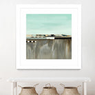 The Hood by Laura Van Horne on GIANT ART - blues abstracted landscapes