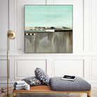 The Hood by Laura Van Horne on GIANT ART - blues abstracted landscapes