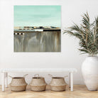 The Hood by Laura Van Horne on GIANT ART - blues abstracted landscapes