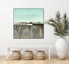 The Hood by Laura Van Horne on GIANT ART - blues abstracted landscapes