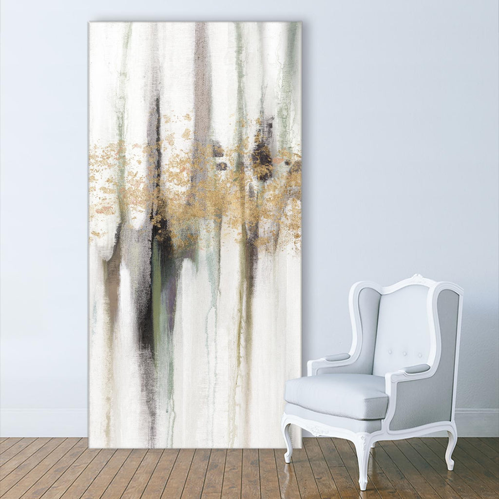 Falling Gold Leaf I by Studio W on GIANT ART - abstract
