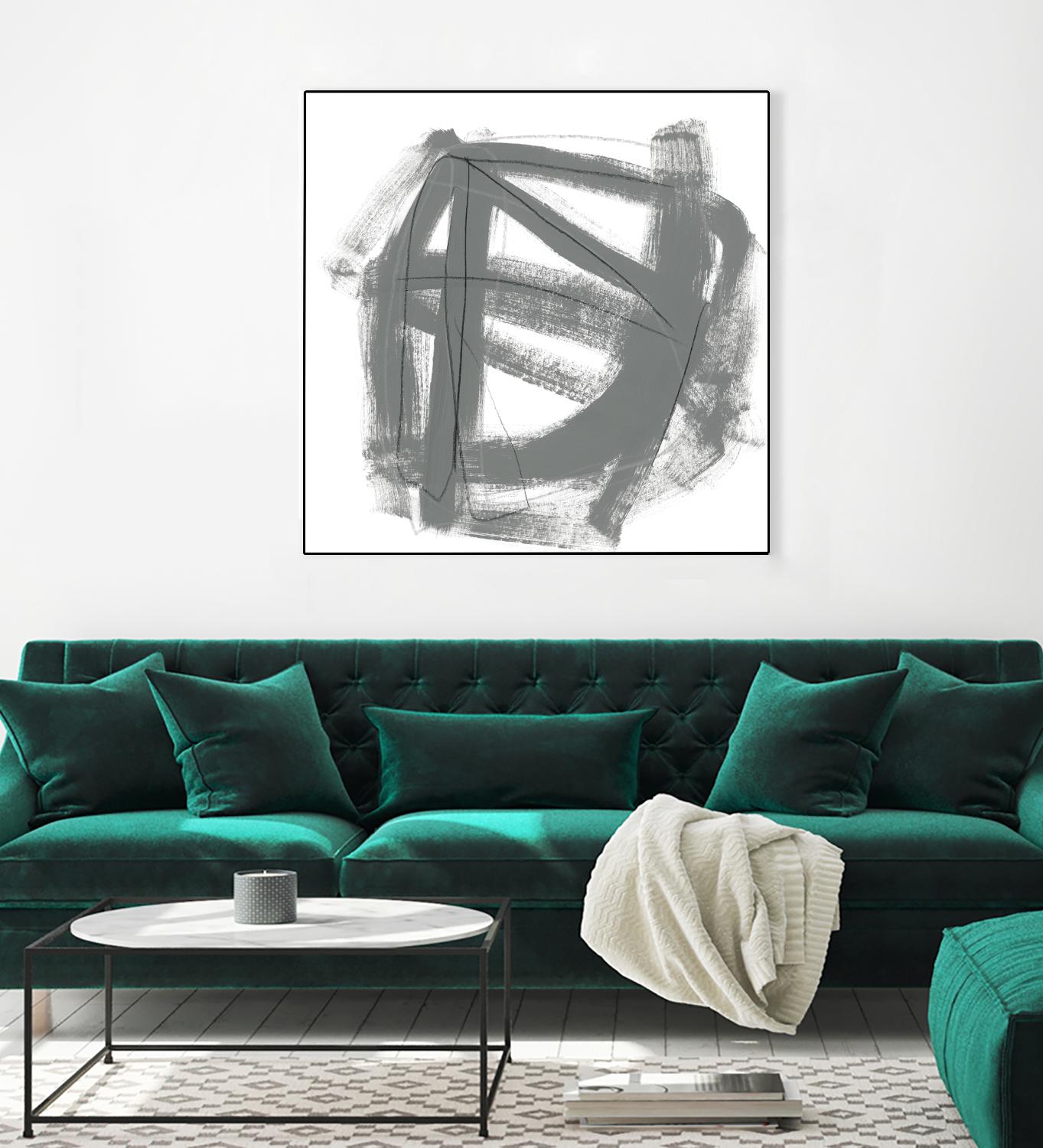 Tessellation VI by June Erica Vess on GIANT ART - abstract