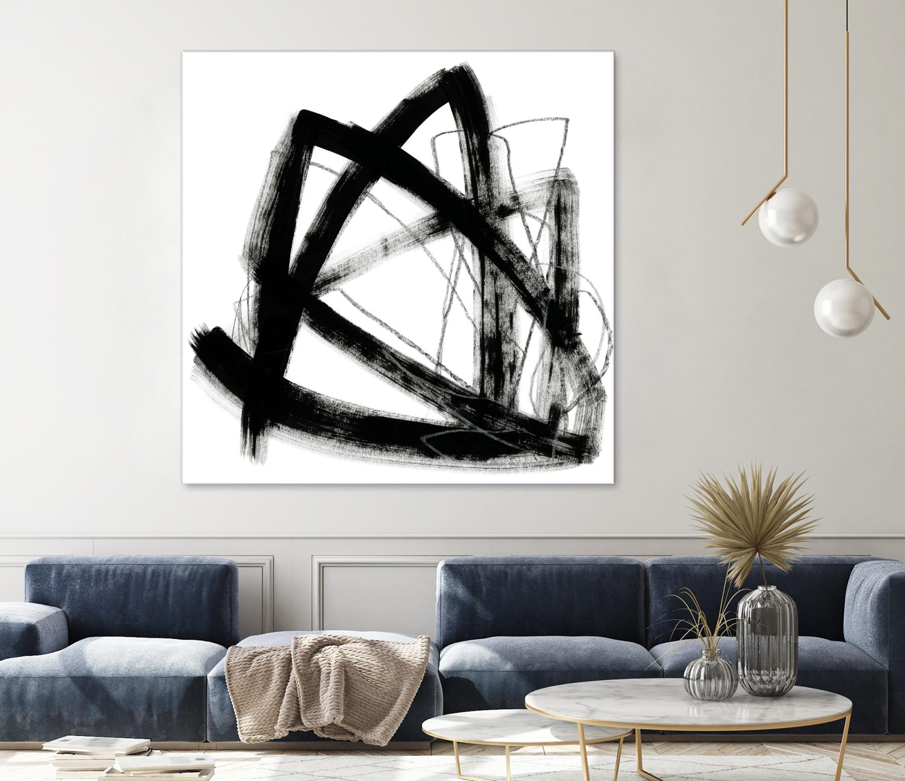 Tessellation IX by June Erica Vess on GIANT ART - black abstract