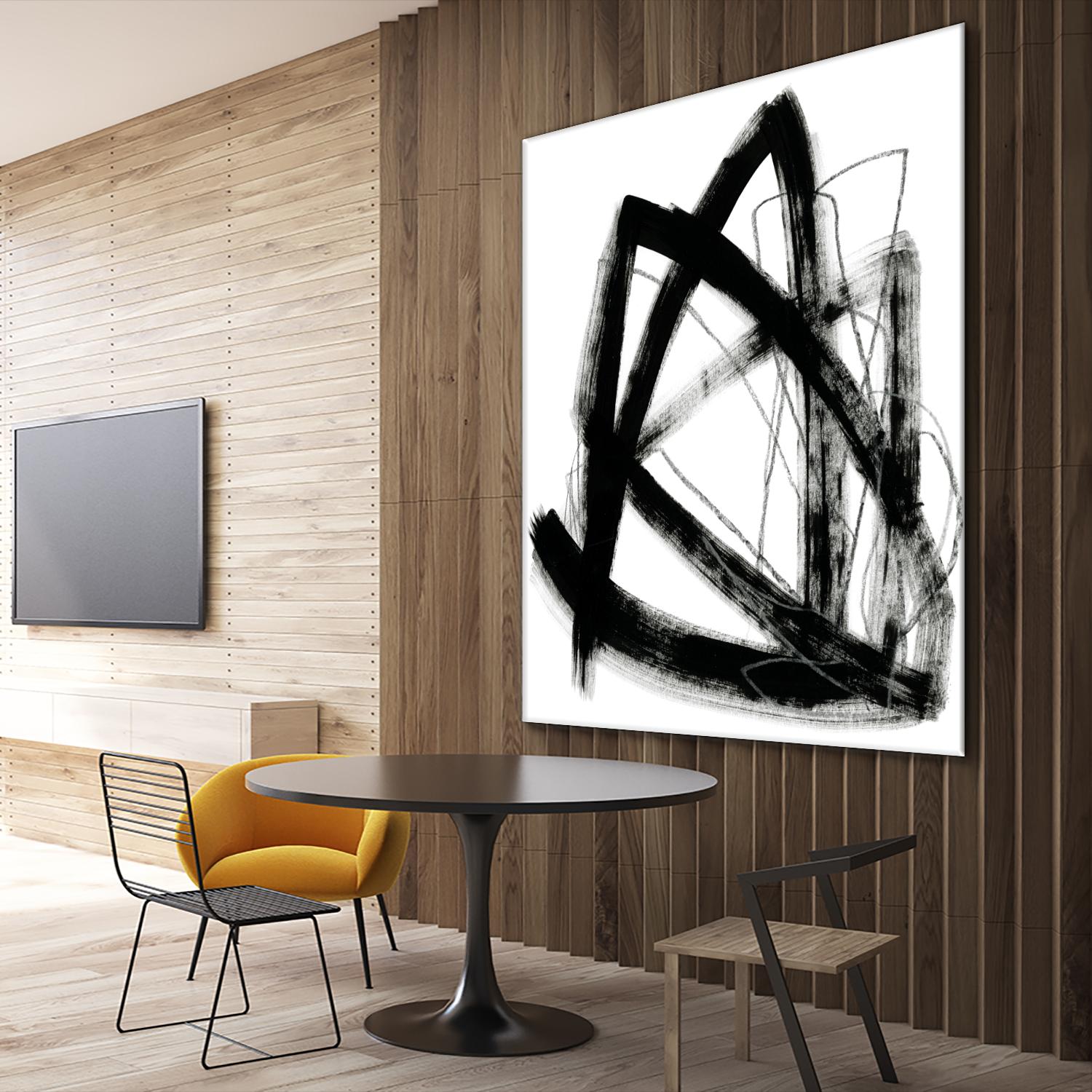 Tessellation IX by June Erica Vess on GIANT ART - black abstract